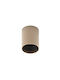 VK Lighting Waterproof Outdoor Ceiling Spot with Integrated LED in Gold Color 64174-058776