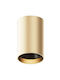 VK Lighting Waterproof Outdoor Ceiling Spot with Integrated LED in Gold Color 64174-053776