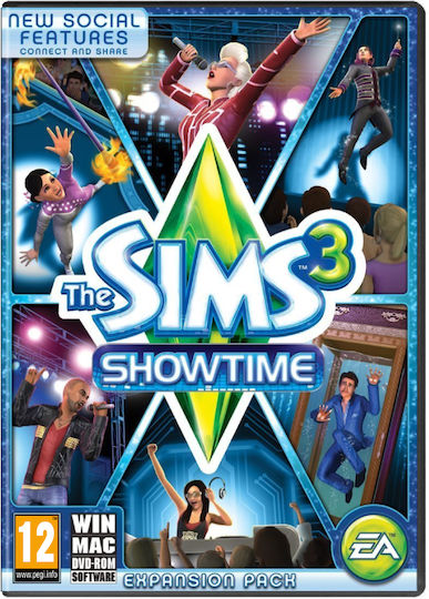 The Sims 3 Showtime Expansion Pack PC Game (Used)