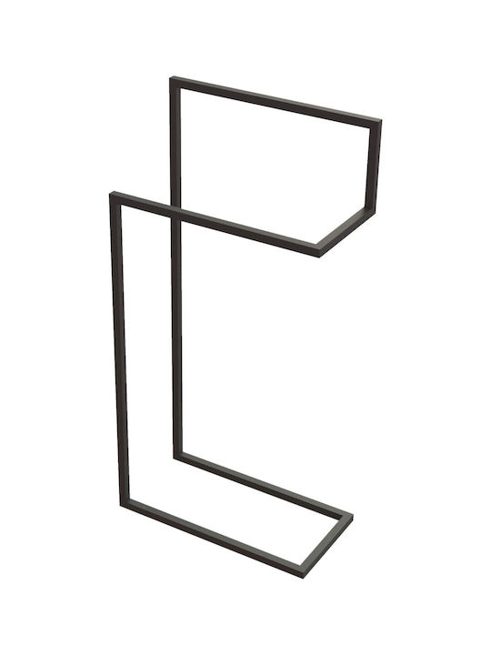 Deante Single Etaj Bathroom Raft de haine Argint