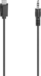 HAMA USB 2.0 USB-C Мъжки - 3,5 мм 0,75 м (00200729)