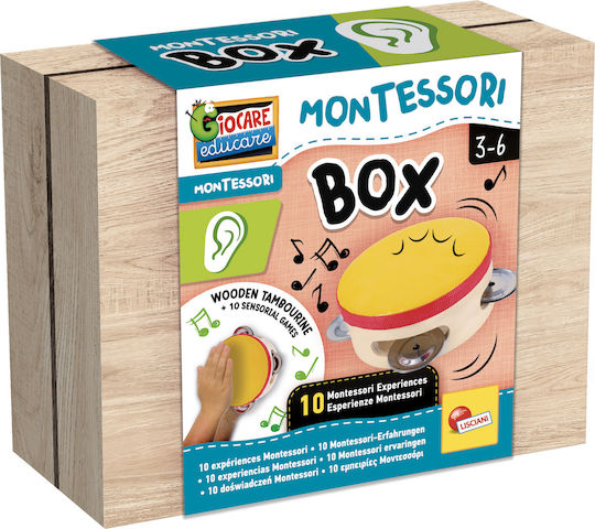 Lisciani Giochi Montessori Joc Educațional de Cunoștințe pentru 3-6 Ani