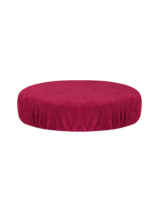 Elastic Cover for Stool Fuchsia 1pcs