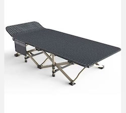 Folding Bed with Gray Mattress Folding Bed with Gray Mattress