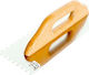 EPM Spatula Wooden Serrated 380x130mm with Wooden Handle E-323-6383
