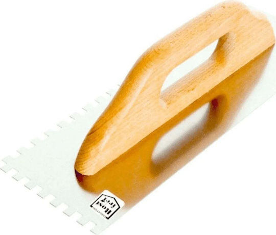 EPM Spatula Lemn Danturată 380x130mm cu Mâner de Lemn E-323-6383