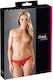 Boss Of Toys Damen Sexy Zeichenfolge mit Spitze Rot
