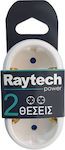 RayTech Power Strip White