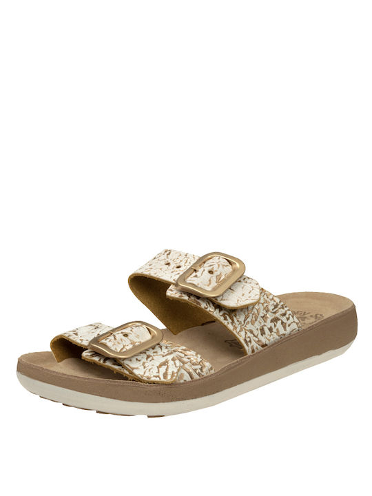 Fantasy Sandals Fantasy Tessa Piele Sandale dama în Roz Culoare