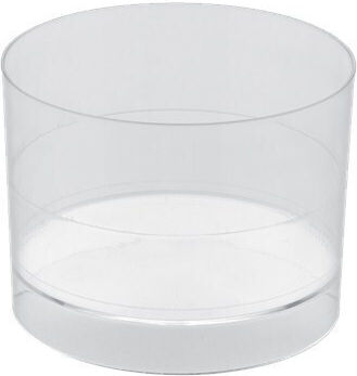 Plastic Pahar Transparent Bol Zero Ps 67cc