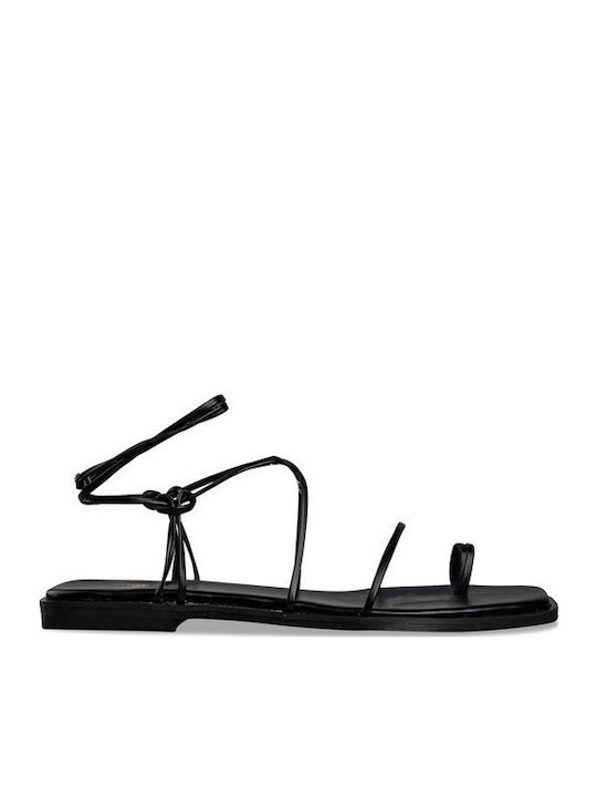 Sandale De Piele Dama Negre