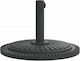 vidaXL Umbrella Stand made of Plastic Silver 38...