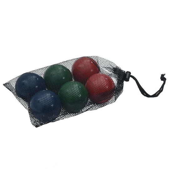 Bocce-Kugel-Set 8-teilig mit Tragetasche aus massivem Kiefernholz 4008441
