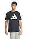 adidas Short Sleeve Blouse Black