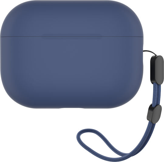 Blueo Θήκη Σιλικόνης σε Μπλε χρώμα για Apple AirPods Pro 2