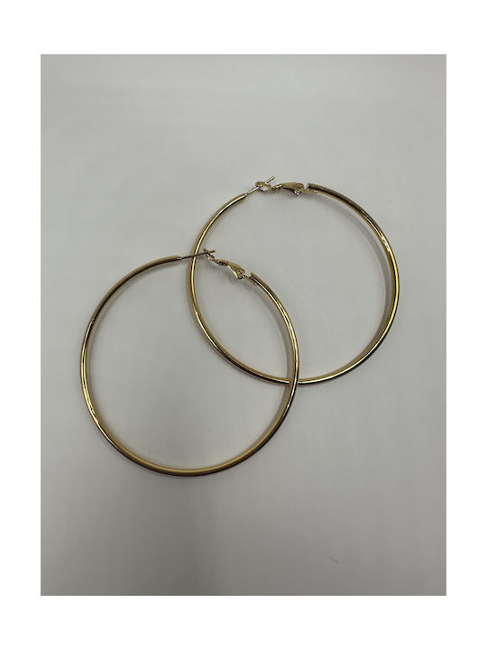 Earrings Hoops made of Steel Gold Plated