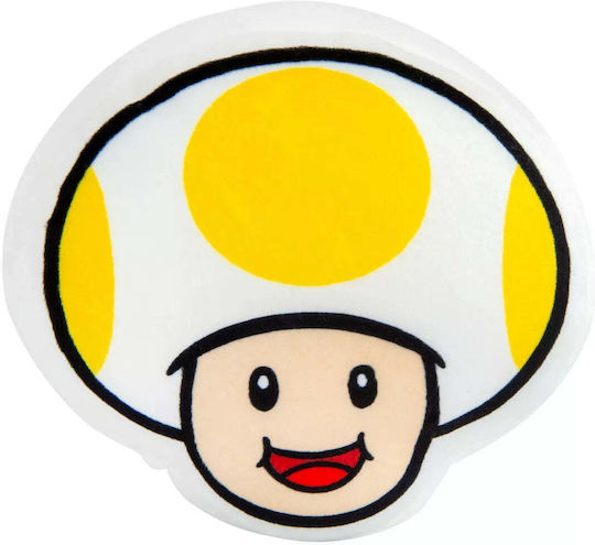 Tomy Plush Super Mario Toad Yellow 15 cm