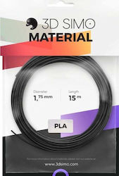 3DSimo PLA 1.75mm μαύρο, χρυσό, γκρι