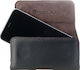 Honju Horizon Leather Belt Case with Magnetic Closure Universal for Samsung Galaxy S7 S8 S9 S10 S21 S22 S23 S24 Xcover Black Hhsamsung