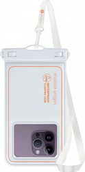 Mobile Origin Waterproof Floating Case 6 5' White Orange Mobile Origin Waterproof Floating Case 6 5' White Orange