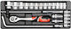 Yato Tool Set Ratchet 1\2" 25pcs YT-12671