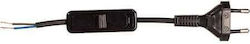 Rope Connector One Switch Sp/w-190cm Black Sp W-190 2x0.5 Czn Yns10000499