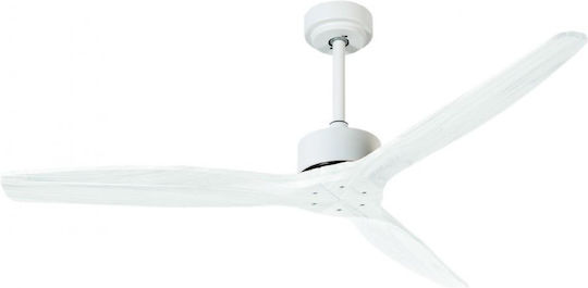 Zambelis Lights Ceiling Fan 132cm White