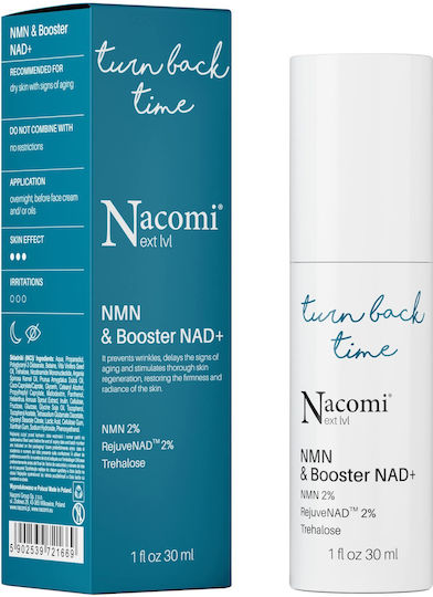 Nacomi Next Level Nmn & Booster Nad+ Anti-Aging Serum Gesicht für Revitalisierung 30ml