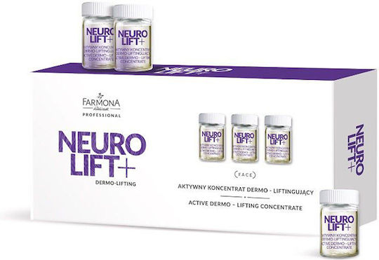 Farmona Neuro Lift+ Moisturizing & Anti-aging Serum Face for Firming & Revitalization 10x5ml