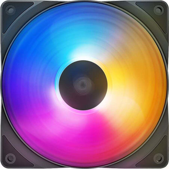 Deepcool RF120 FS Вентилатор За Кутия (1500 Оборота / 56.5 CFM) С RGB Осветление И 4-Изводна ШИМ Свързване