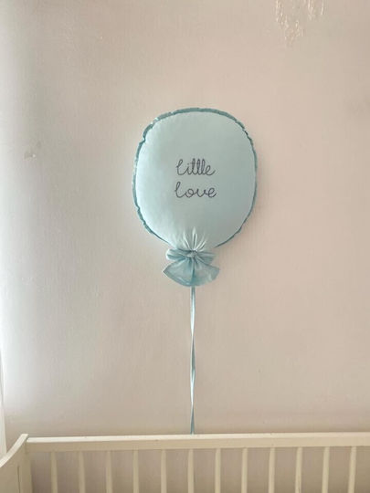 Bubbles Lover Παιδικό Διακοσμητικό Τοίχου Μπαλόνι Πράσινο από Ύφασμα 35x50cm