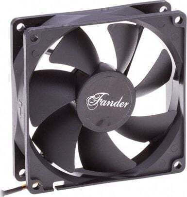 Fander FRX29225LX Case Fan 92mm (1300rpm / 35.2cfm) Without LEDs Lighting and Connection 3-Pin