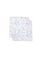 Tiny Toes Baby Sheets Set Cradle Cotton Multicolored 70x100cm 2pcs