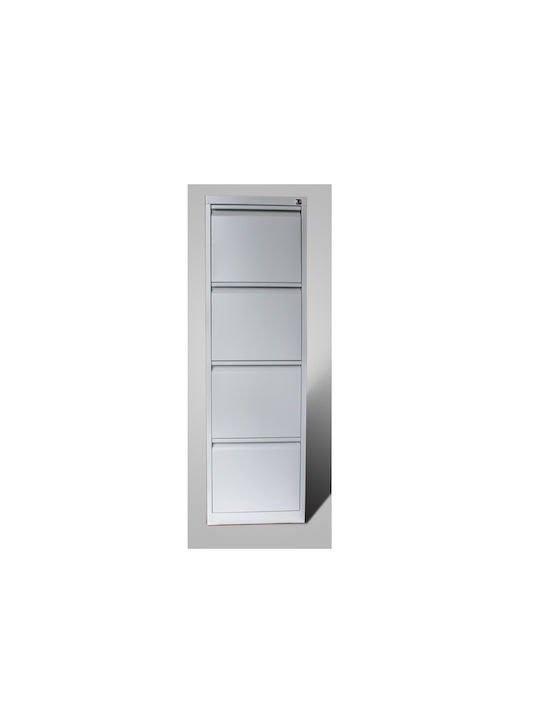 Sertar de Birou Metalică în Culoare Roz, 40x62x132cm