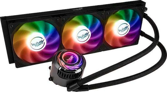 Valkyrie Jarn 360 ARGB Water Cooling System AIO CPU with 3 120mm Fans