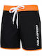 Aquaspeed Kinder Badeanzug Badeshorts Black/Orange
