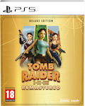 Tomb Raider I-III Remastered Starring Lara Croft Deluxe Edition PS5 Game - Preorder