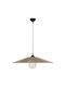 Heronia Pendant Light Orange with Rope for Socket E27 60x60cm