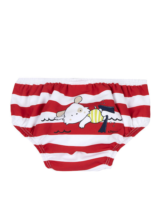 Chicco Παιδικό Μαγιό Πάνα Ριγέ