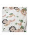 Dimcol Lion Σελτεδάκι Χασέ Beige 80x80εκ.