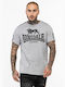 Lonsdale Herren T-Shirt Kurzarm Grey/Black