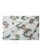 Dimcol Lion Cotton Changing Pad Green Green 80x80cm.