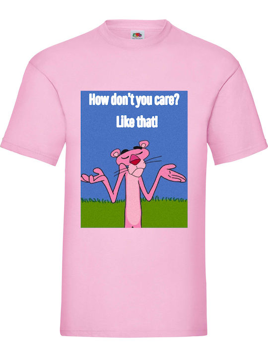 Fruit of the Loom Pink Panther Bluse Rosa Baumw...