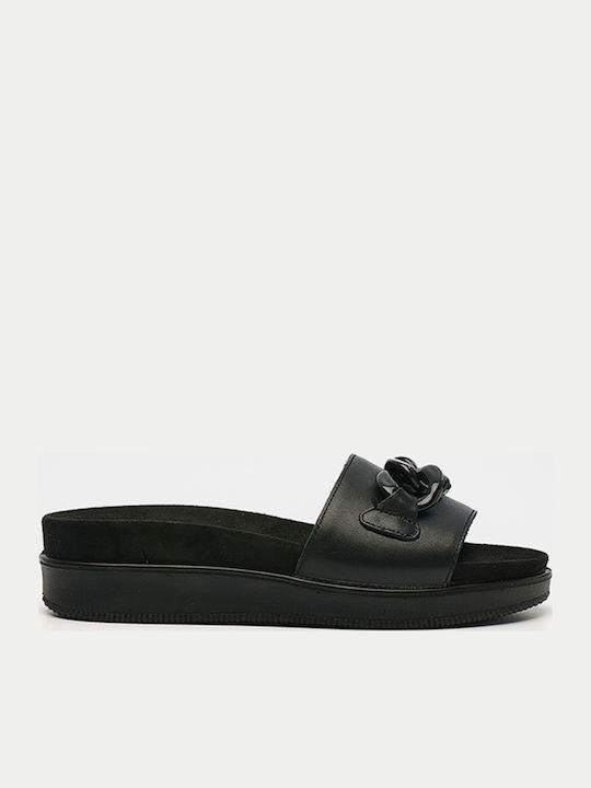 Imac Leder Flache Sandalen für Damen Anatomisch...