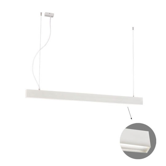 Viokef Commercial Linear LED Ceiling Light 37W Natural White L142xY120cm
