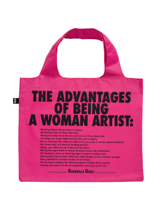 Geantă de cumpărături Loqi Artist-Guerrilla Girls: Avantajele de a fi o artistă femeie