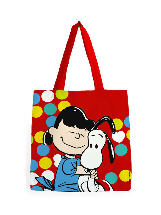 Sac din bumbac premium cu Snoopy Peanuts