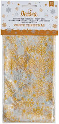 Weiße Weihnachtsgeschenktüten Decora 20 Stück H 12,5x3x24cm