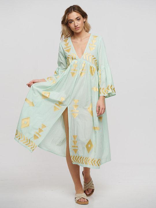 Ble Resort Collection Maxi Kleid Mint
