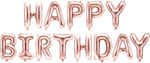 Σετ Μπαλονιών "happy Birthday" Rosegold 13 Τεμ